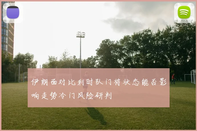 伊朗面对比利时队门将状态能否影响走势冷门风险研判